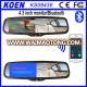 4.3 Inch Monitor FM Transmitter Bluetooth Car Rear View Mirror